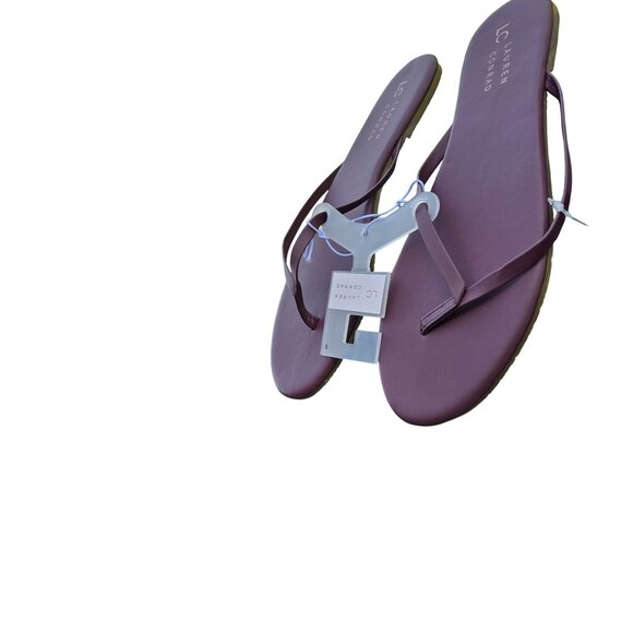 Lauren Conrad Womens Burgundy Sandals Size 9 New With Tags - Picture 2 of 5